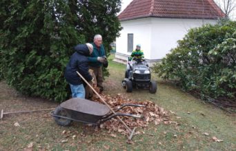 Brigáda u kostela 24. 11. 2018