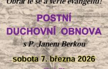 Postní duchovní obnova v Zubří